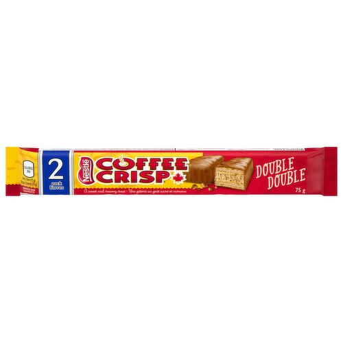 Nestle - Coffee Crisp Double Double Chocolate Bar King Size