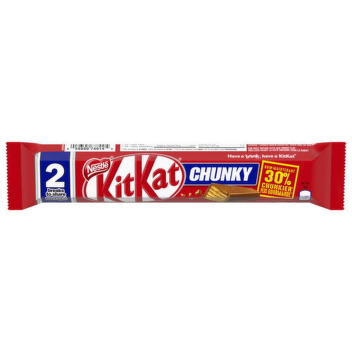 Nestle - Kit Kat Chocolate Bar, King Size