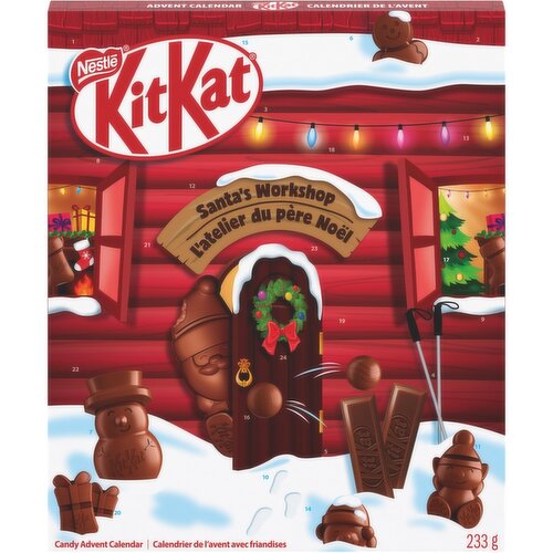 Nestle - Kit Kat Santa's Workshop Candy Advent Calendar