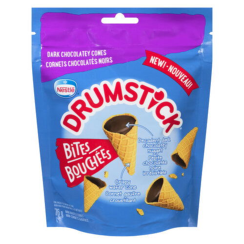 Nestle - Drumstick Bites Dark Chocolatey Cones