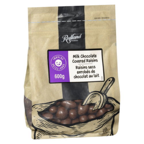 Redland Farms - Milk Chocolate Raisins