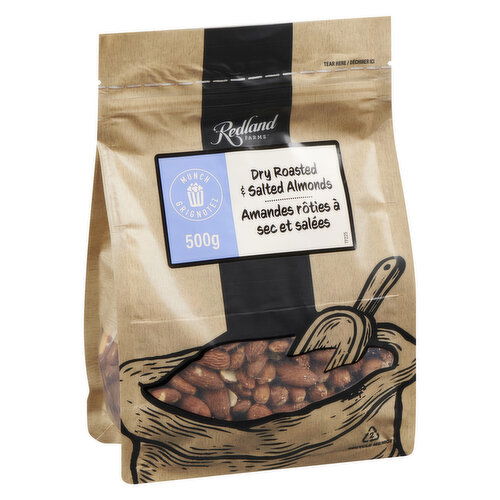 Redland Farms - Almonds, Dry Roasted and Salted