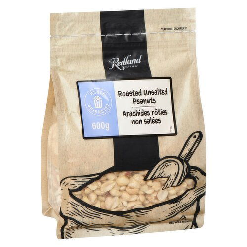 Redland Farms - Peanuts, Blanched Roasted & Unsalted