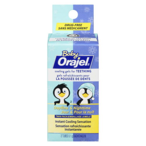 Orajel - Day & Night Cooling Gel for Teething