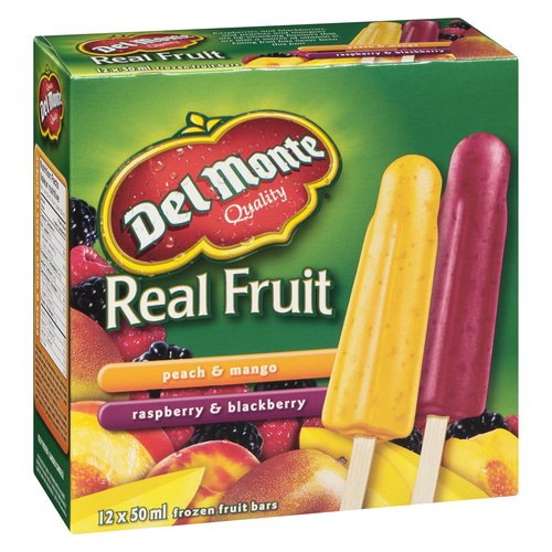 Del Monte - Real Fruit Frozen Bars