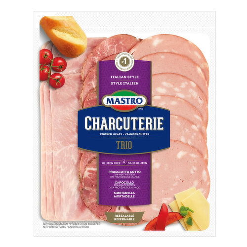MASTRO - Charcuterie Cooked Meats Trio
