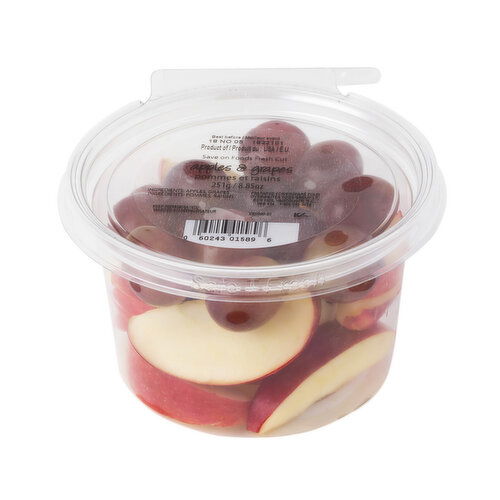 Western Family - Apples & Grapes, Fresh Cut