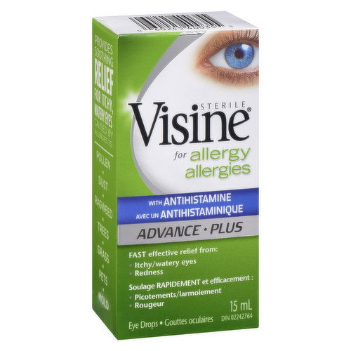 Visine - Allergy Advance Eye Drops w/ Antihitamine