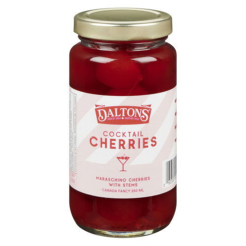 Daltons - Cocktail Cherries with Stems