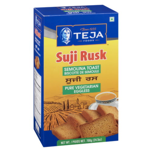 Teja - Sooji Rusk