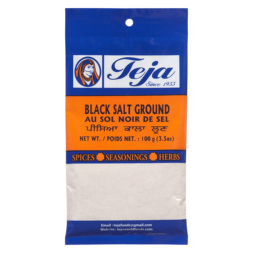 Teja - Ground Black Salt