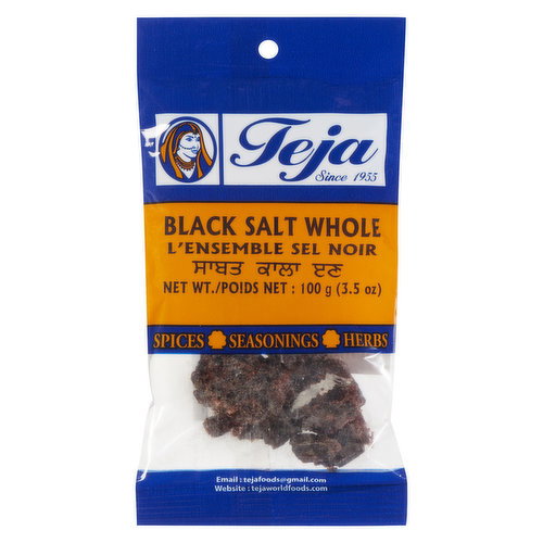 Teja - Whole Black Salt