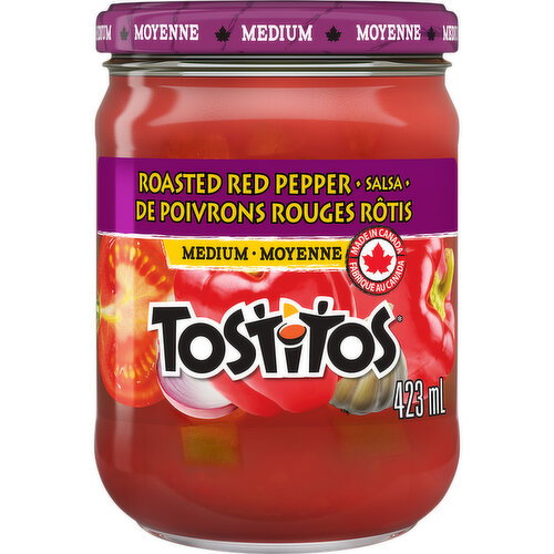 Tostitos - Medium Salsa -Roasted Red Pepper