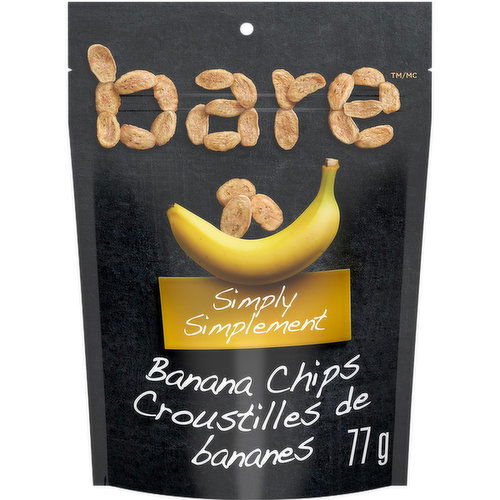 Bare - Simply Snacks, Banana Chips