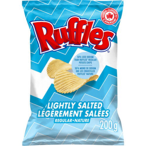 Ruffles - Potato Chips, Lightly Salted