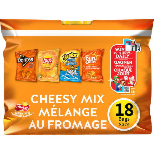 Lay's - Cheesy Mix Snacks Variety Pack