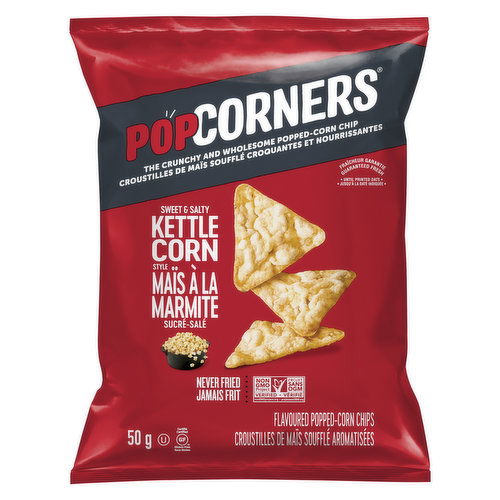 Popcorners - Sweet & Salty Kettle Corn Popped Corn Chips