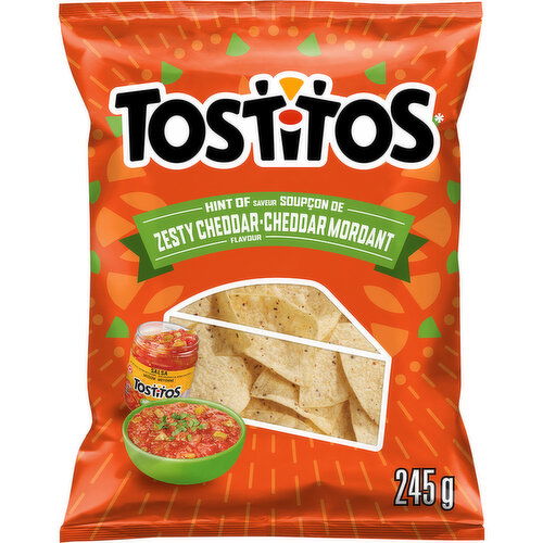 Tostitos - Hint of Zesty Cheddar Tortilla Chips