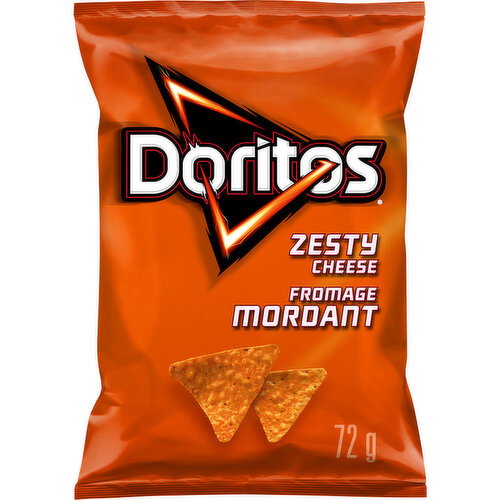 Doritos - Tortilla Chips, Zesty Cheese