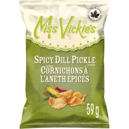 Miss Vickie's - Potato Chips, Spicy Dill Pickle