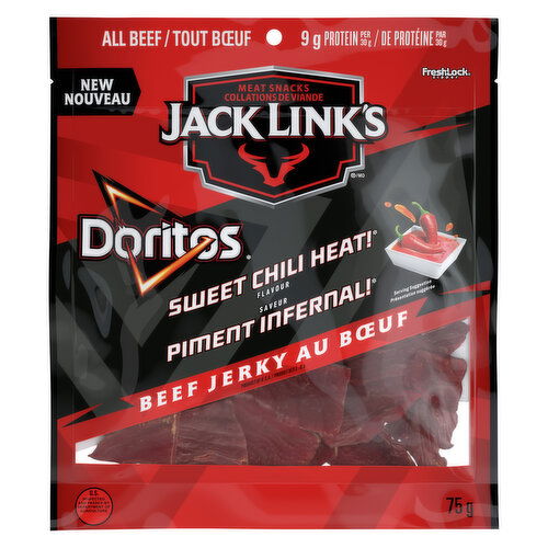 Jack Link's - Beef Jerky, Doritos Sweet Chili Heat