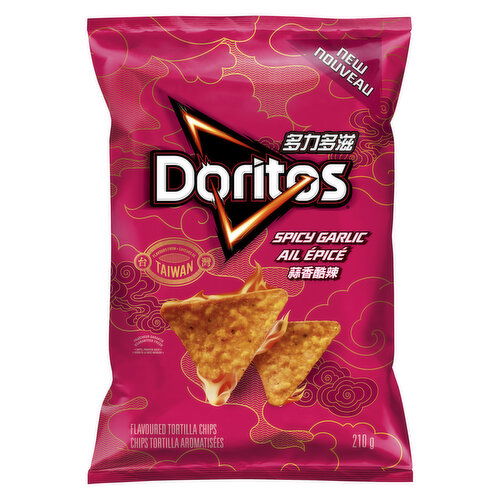 Doritos - Tortilla Chips, Spicy Garlic