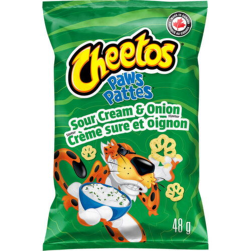 Cheetos - Paws, Sour Cream & Onion