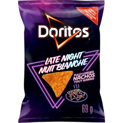 Doritos - Late Night Tortilla Chips, Fully Loaded Nachos