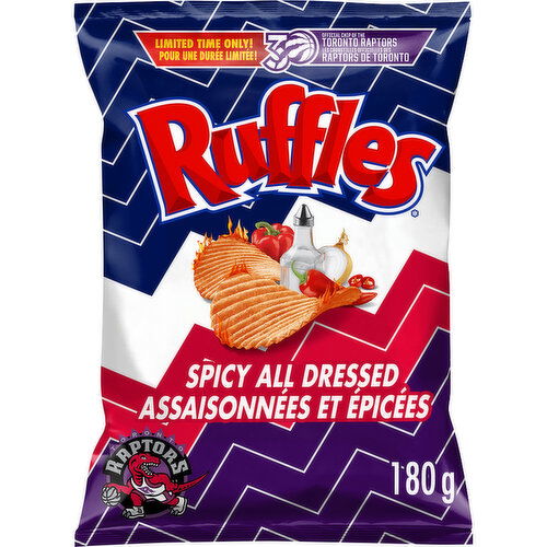 Ruffles - Potato Chips, Spicy All Dressed