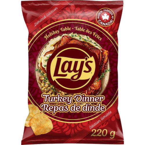 Lay's - Potato Chips, Turkey Dinner