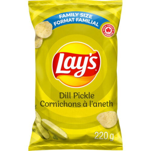 Lay's - Dill Pickle Chips Family Size