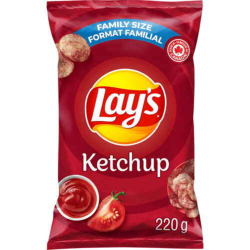 Lay's - Ketchup Potato Chips, Family Size