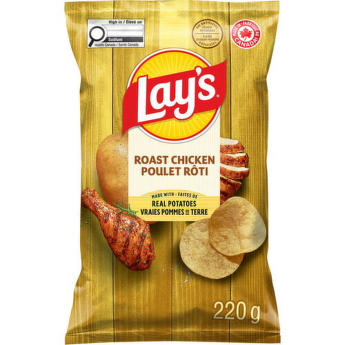 Lay's - Roast Chicken Potato Chips, Family Size