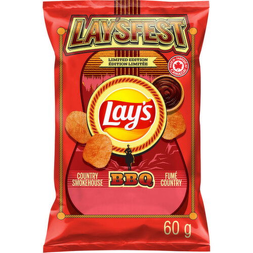 Lays - Laysfest Country Smokehouse BBQ