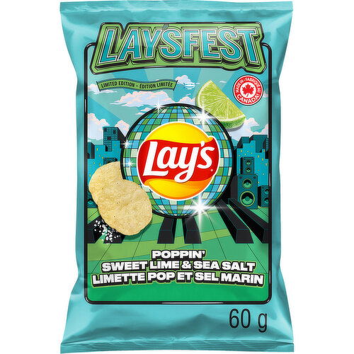 Lays - Laysfest Poppin' Sweet Lime & Sea Salt