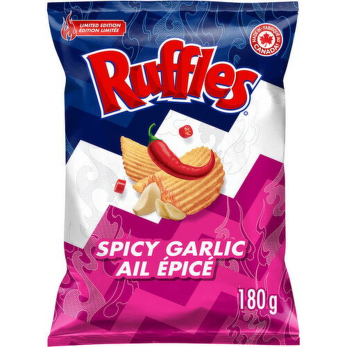 Ruffles - Spicy Garlic Chips