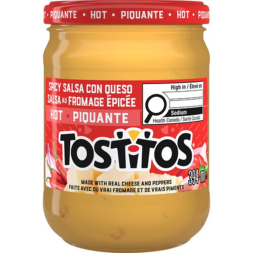 Tostitos - Spicy Salsa Con Queso, Hot