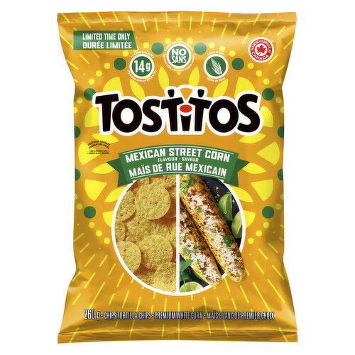 Tostitos - Mexican Street Corn Tortilla Chips - Limited Edition