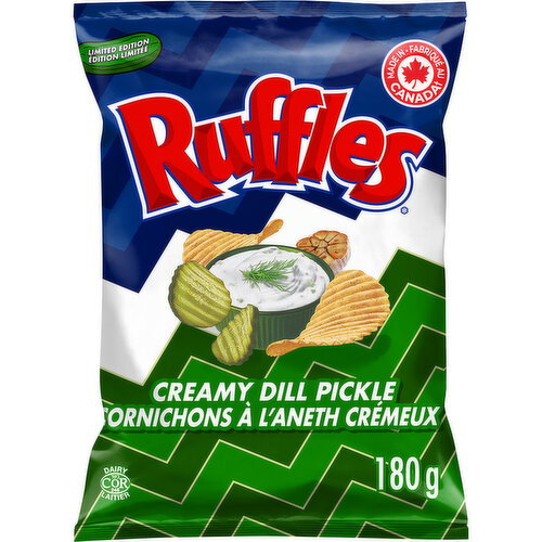 Ruffles - Creamy Dill Pickles Chips