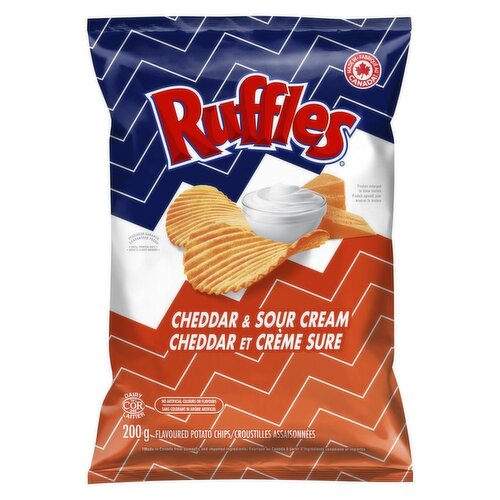Ruffles - Potato Chips, Cheddar and Sour Cream
