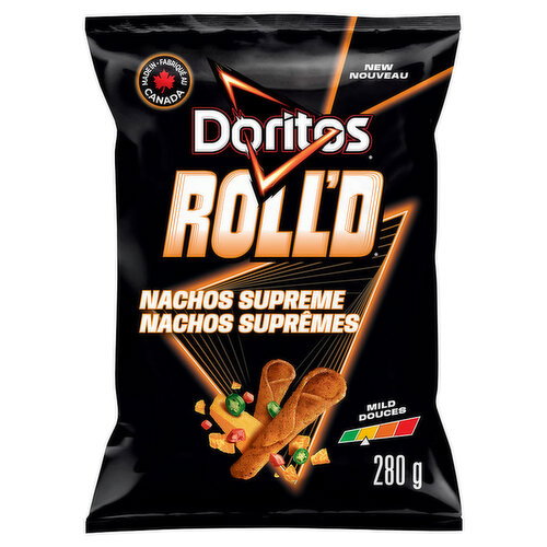 Doritos - Roll'd Nacho Supreme Tortilla Chips