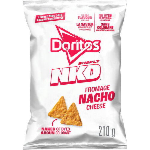 Doritos - Simply NKD Nacho Cheese Tortilla Chips