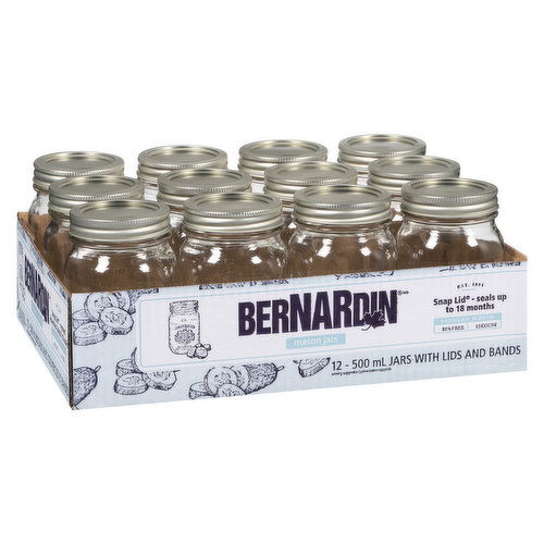 Bernardin - Regular Mason Jars