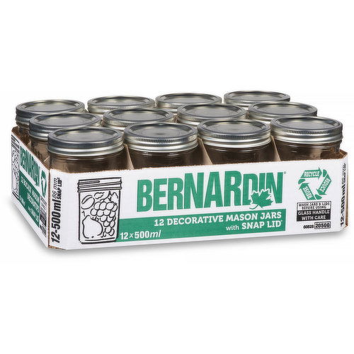 Bernardin - Decorative Mason Jars