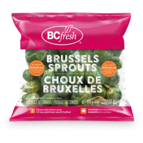 BC Fresh - Brussels Sprouts, 1lb Bag