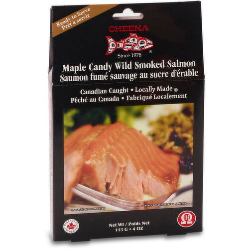Cheena - Wild Maple Candy Smoked Salmon