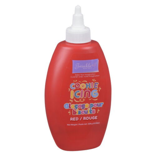 Twinkle - Red Cookie Icing