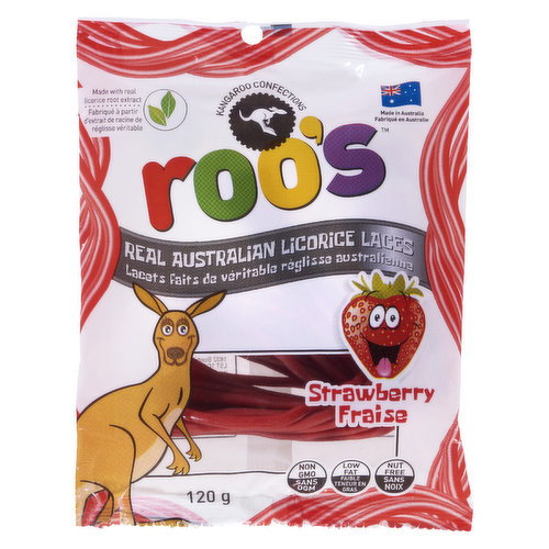 Roos - Licorice Laces Strawberry