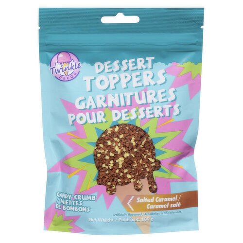 Exclusive Brands - Candy Crumbs Dessert Topping - Salted Caramel