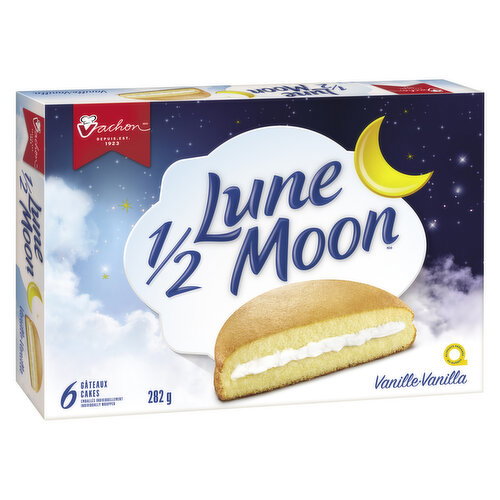 Vachon - Half Moon Vanilla Cake